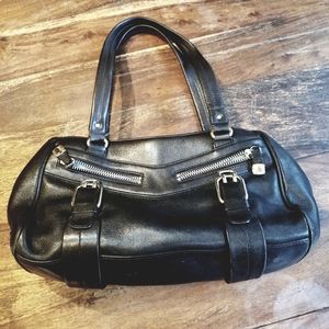 Cole Haan black leather handbag